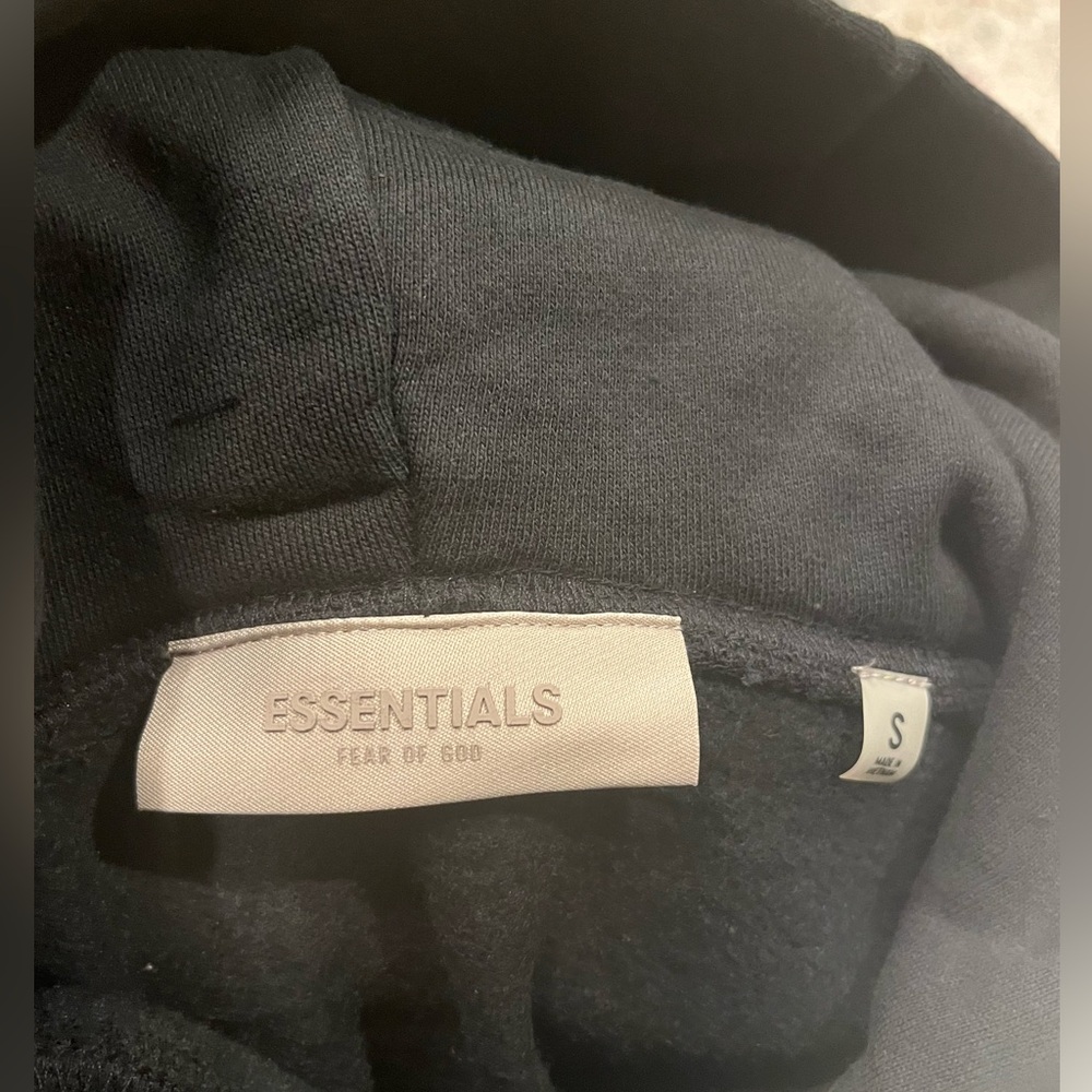Fear of God Essentials Hoodies black M L - Picture 5 of 8